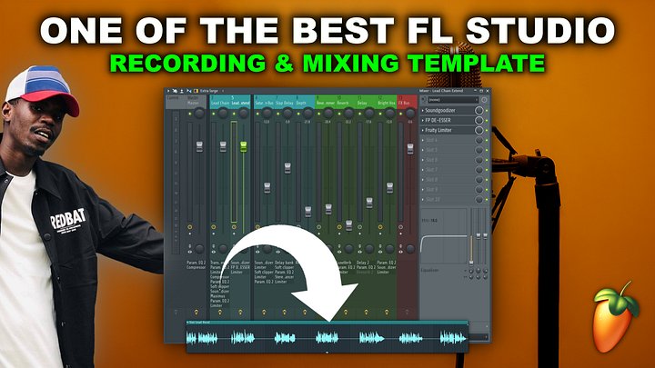 FL Studio Vocal Mixing & Recording Template | Stock Plugins Only product image (1)