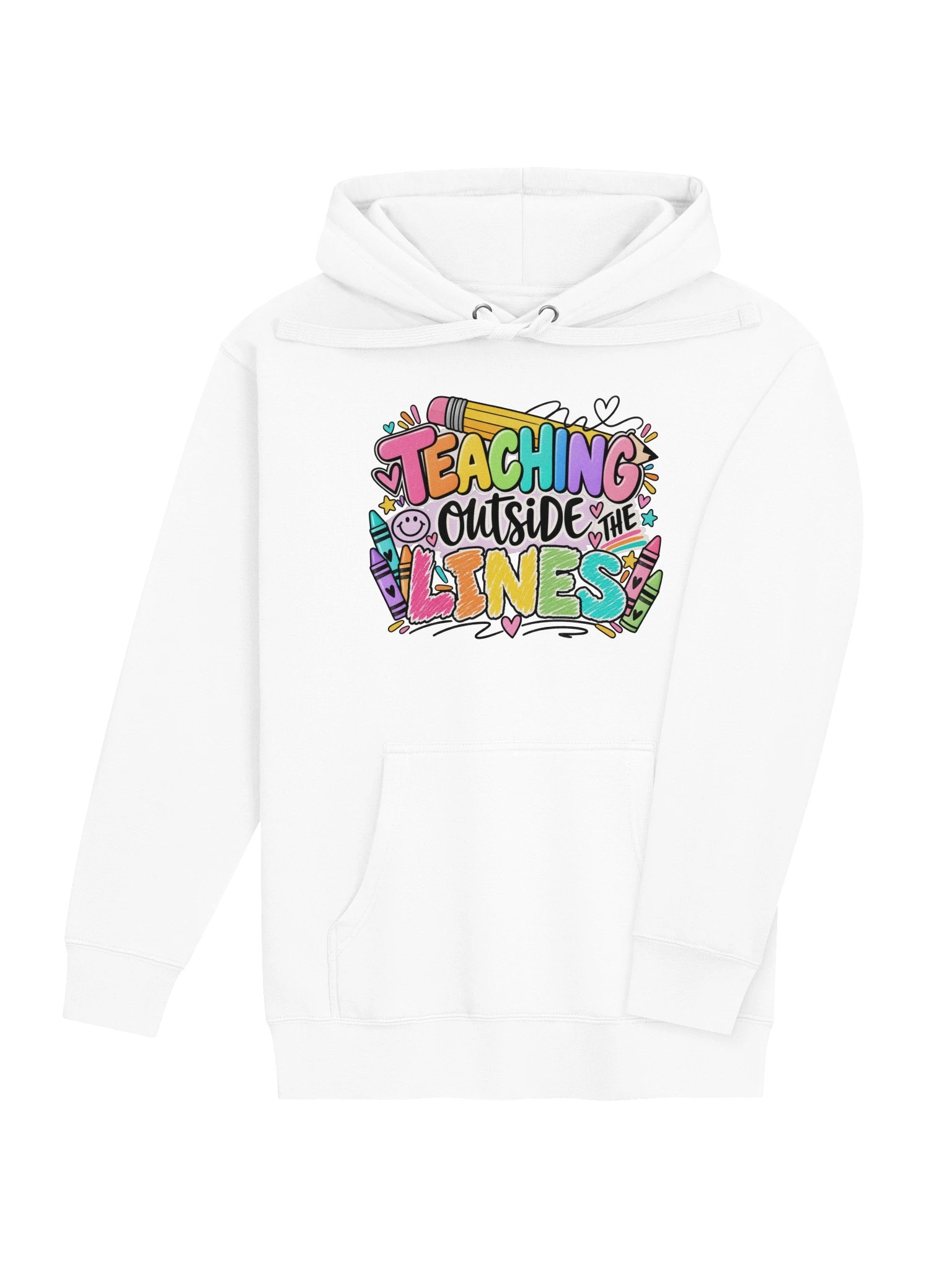 Teaching Outside the Lines Hoodie product image (13)