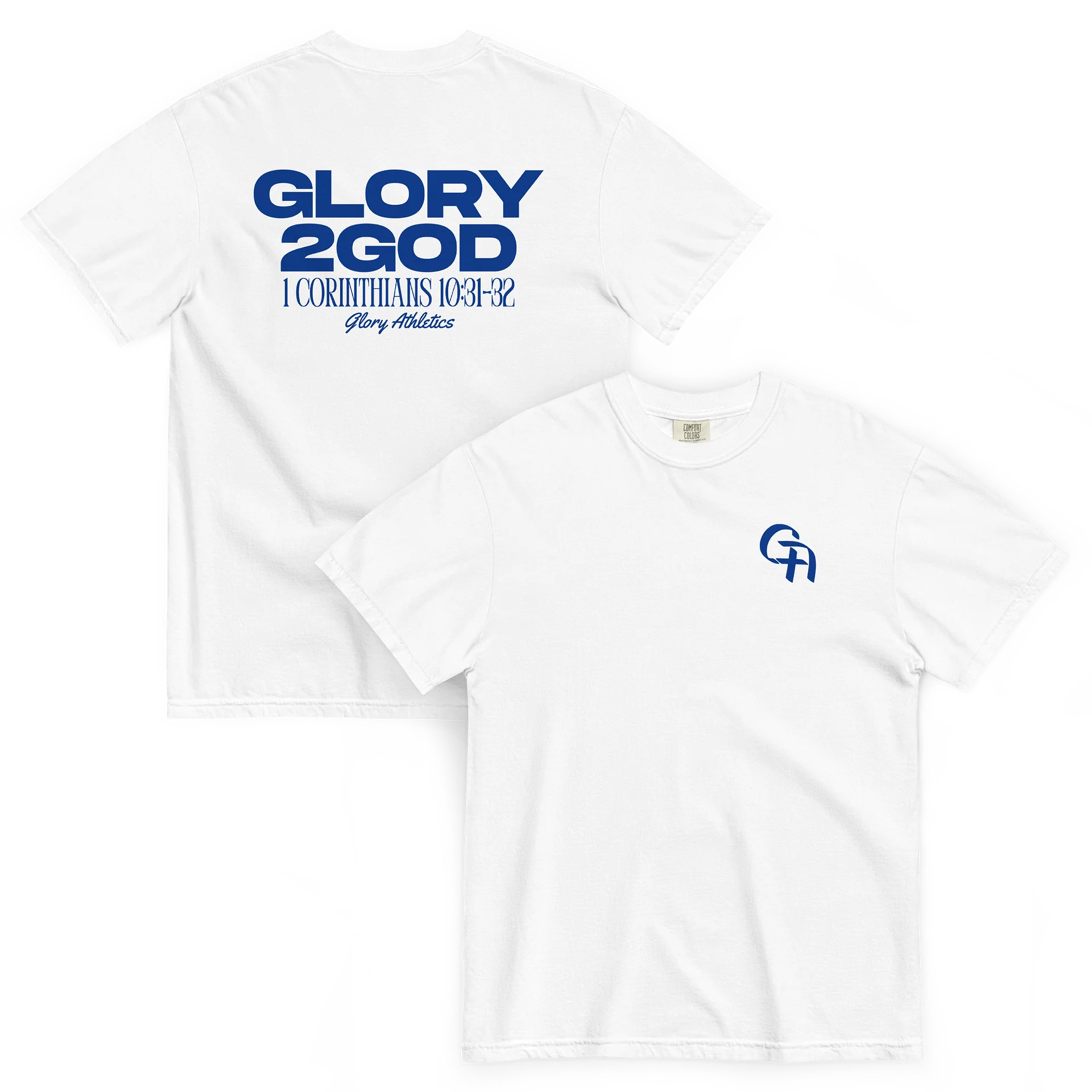 GLORY2GOD TEE - ROYAL product image (3)