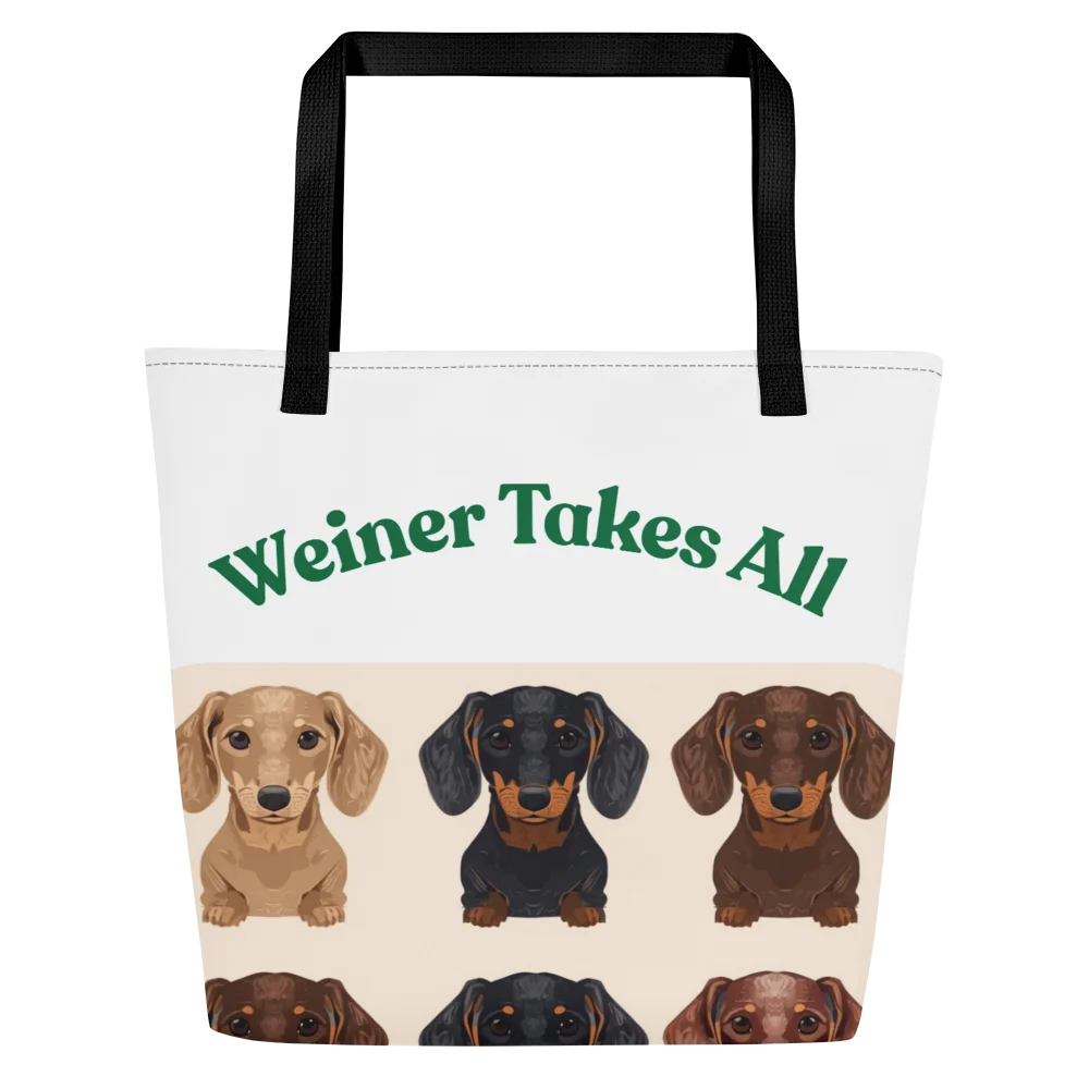 Weiner Takes All Tote Bag product image (1)