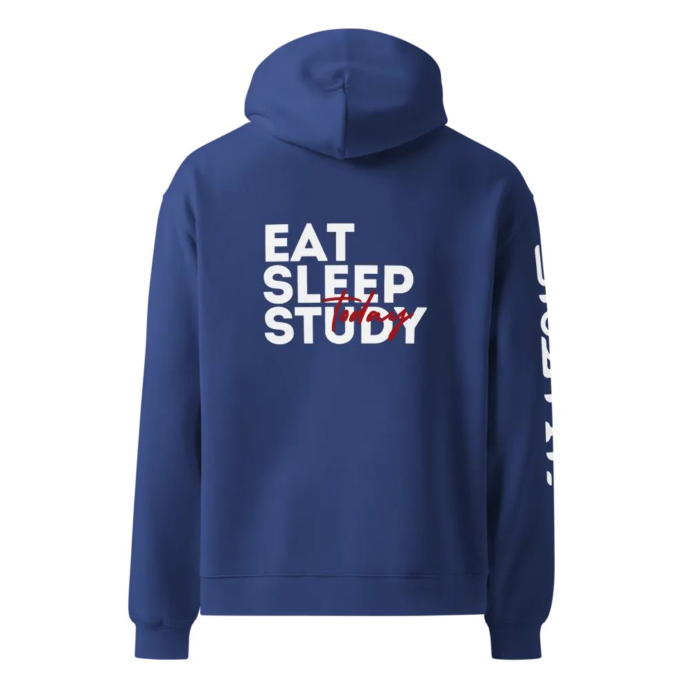 Abstract Monochrome Oversized Hoodie product image (17)