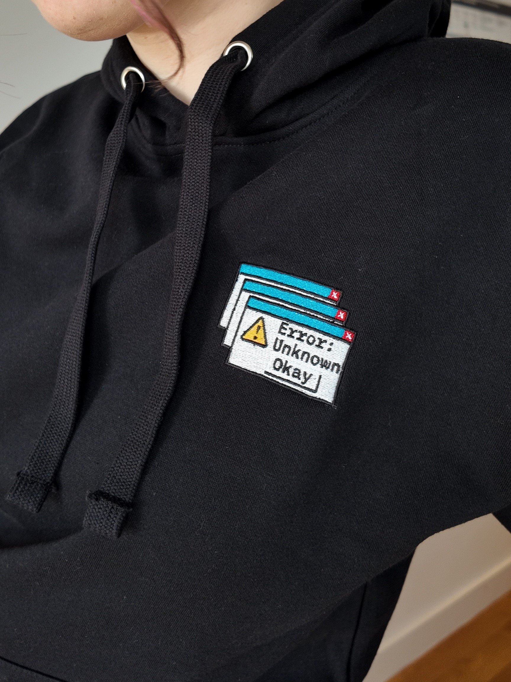 Error Unknown Embroidered Premium Hoodie product image (3)