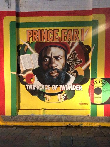 Junior Moore painted the Prince Far I Tribute Mural
at Mark Lane and Water Lane. Thank you @givegreenproductions for filming ...