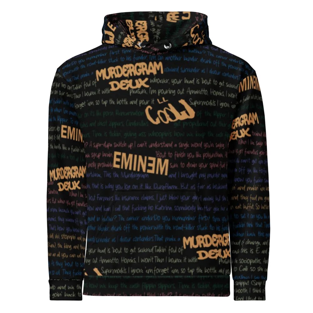 Murdergram Deux - LL Cool J ft. Eminem - BLACK/MULTI-COLOURED - Unisex Hoodie product image (2)