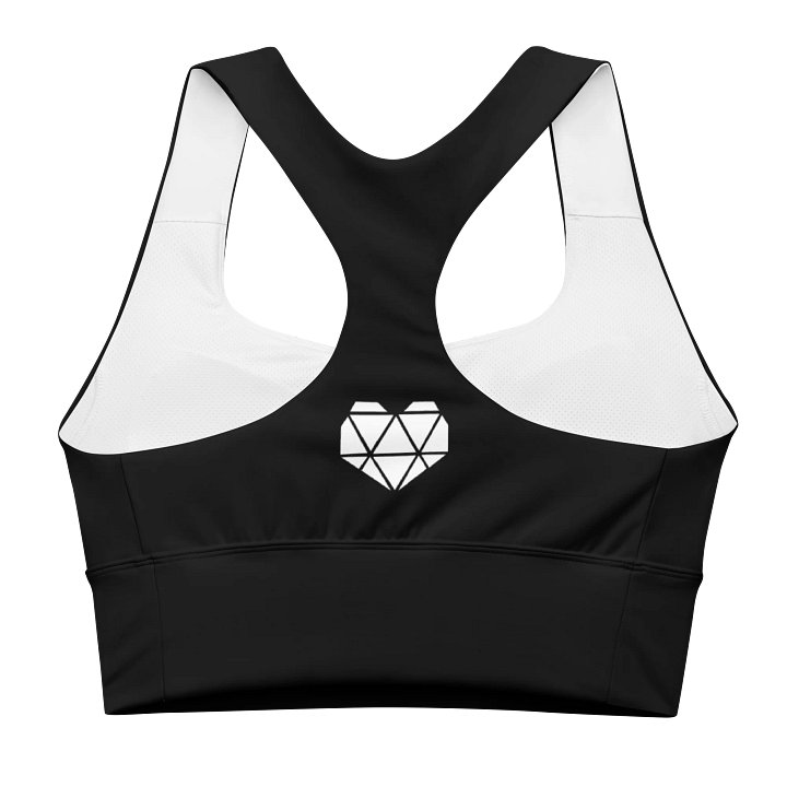 [KOOLIGAN] Black Sports Bra product image (2)