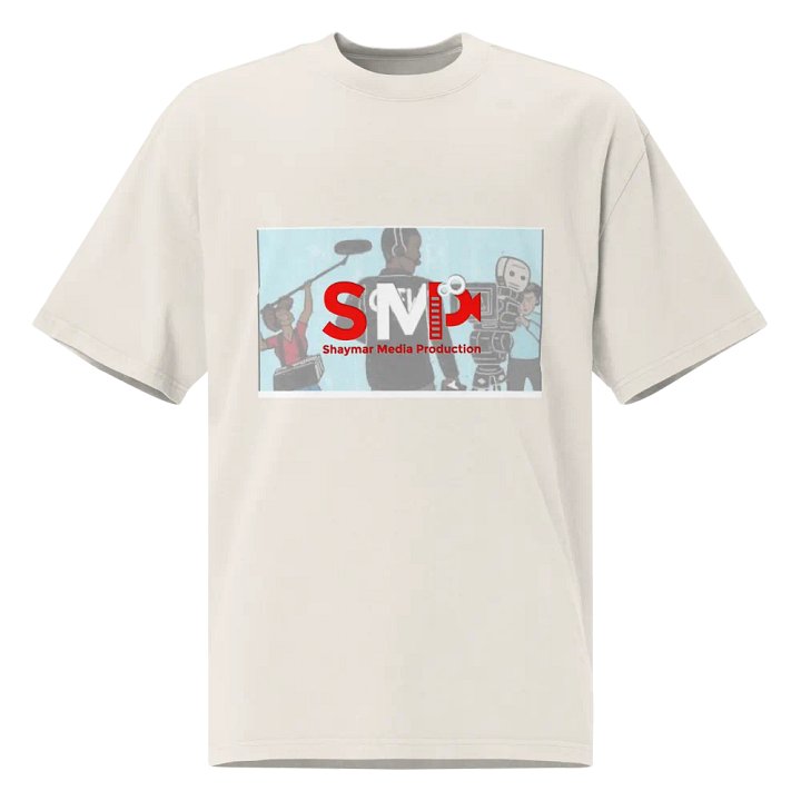 SMP Retro Media Production Oversized T-Shirt product image (1)