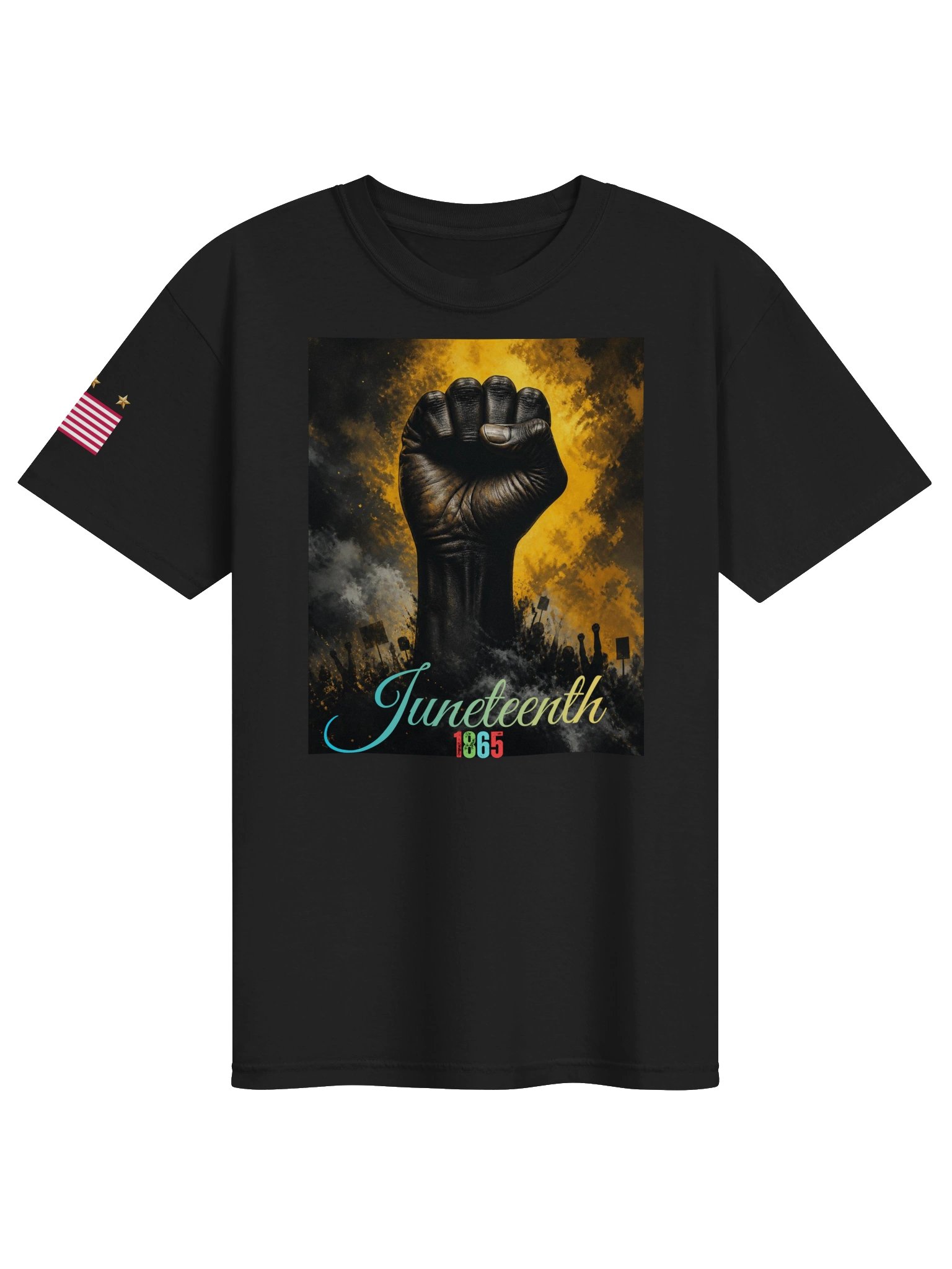 Juneteenth 1865 - Raised Fist Tee product image (1)