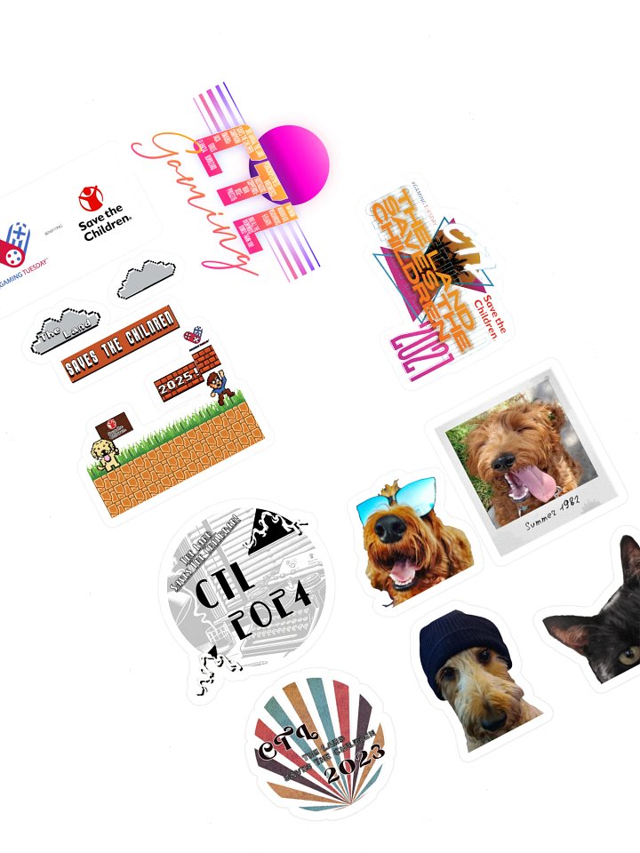 LSTC2025 Sticker Sheet product image (1)