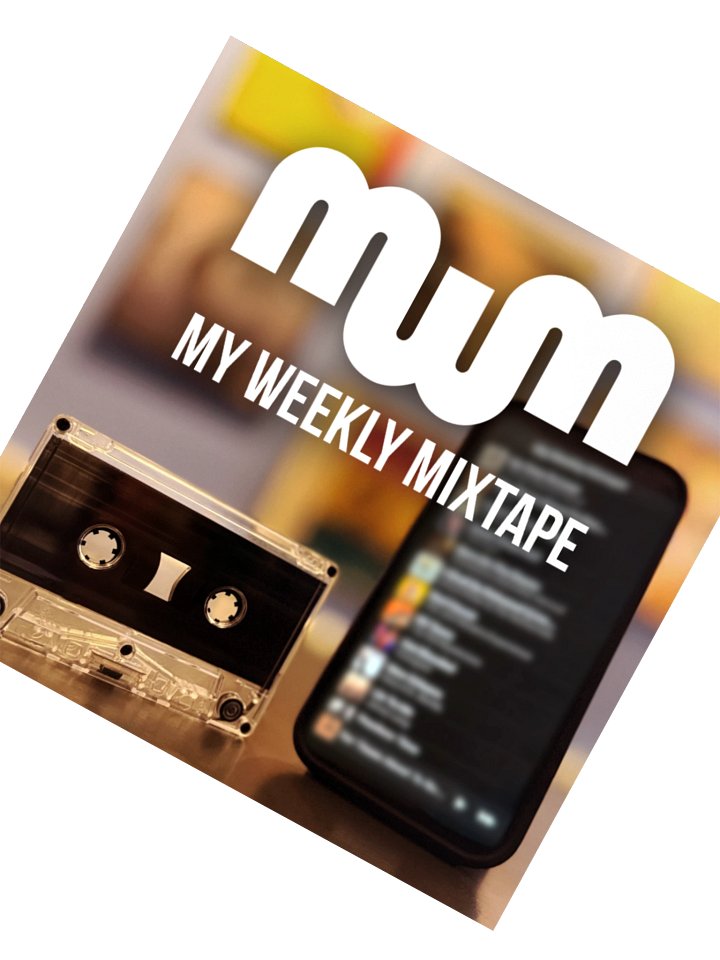 My Weekly Mixtape Graphic Logo Sticker product image (5)