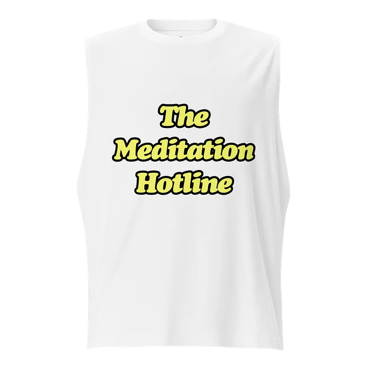 The Meditation Hotline Logo Muscle Tank product image (5)