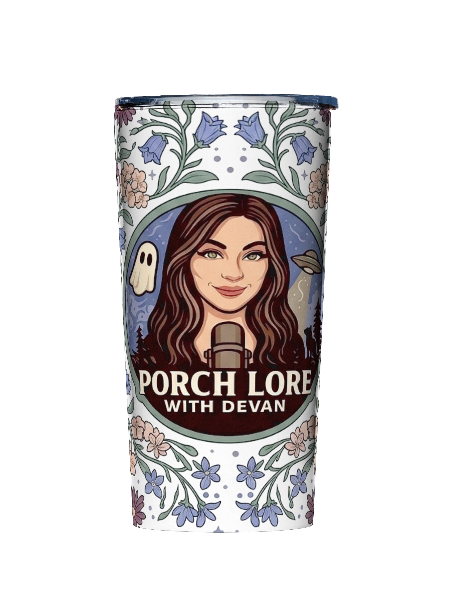 PORCH LORE DEVAN FLORAL TUMBLER product image (1)