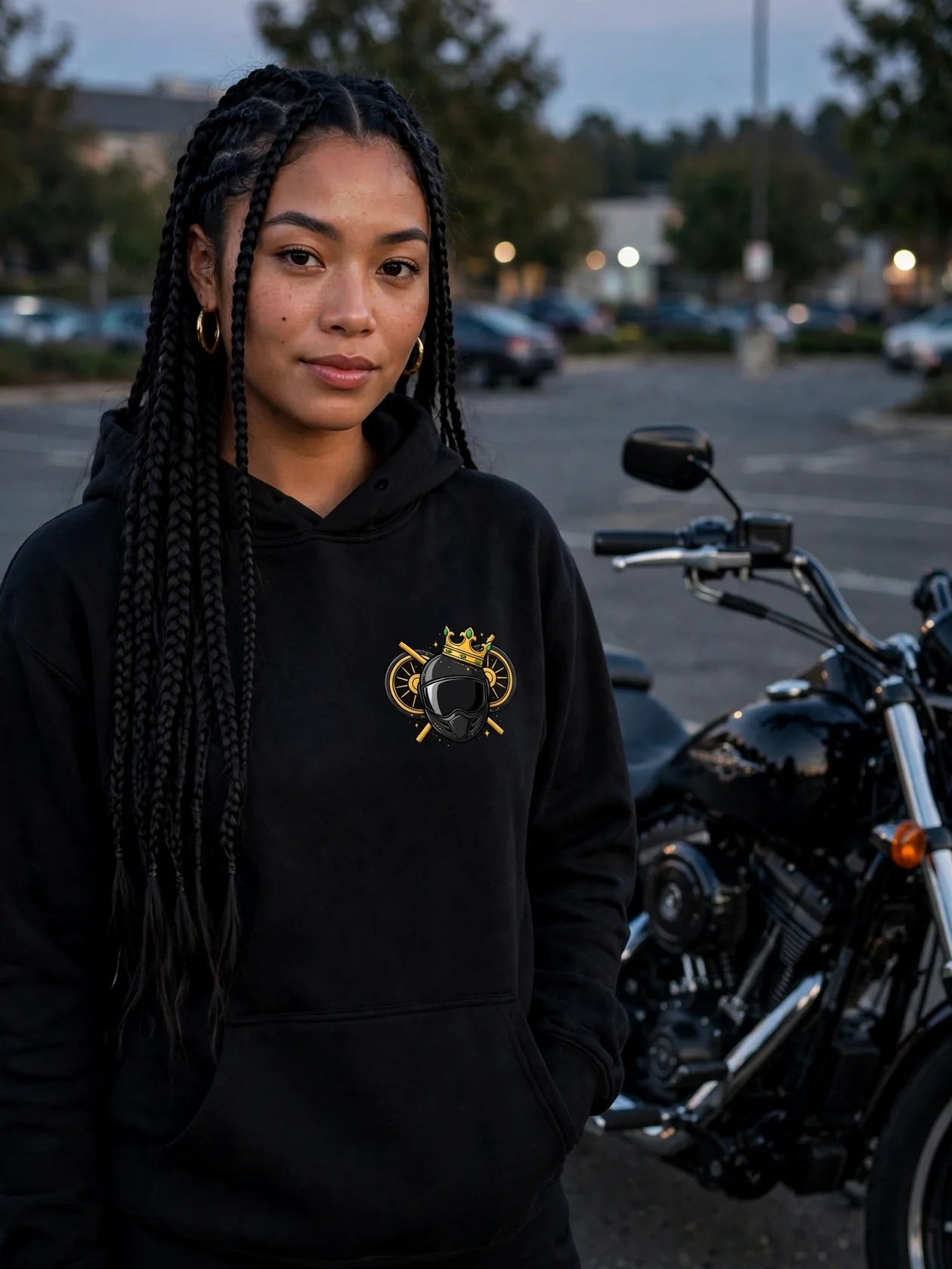 Kickstand Up Crown On Hoodie product image (89)