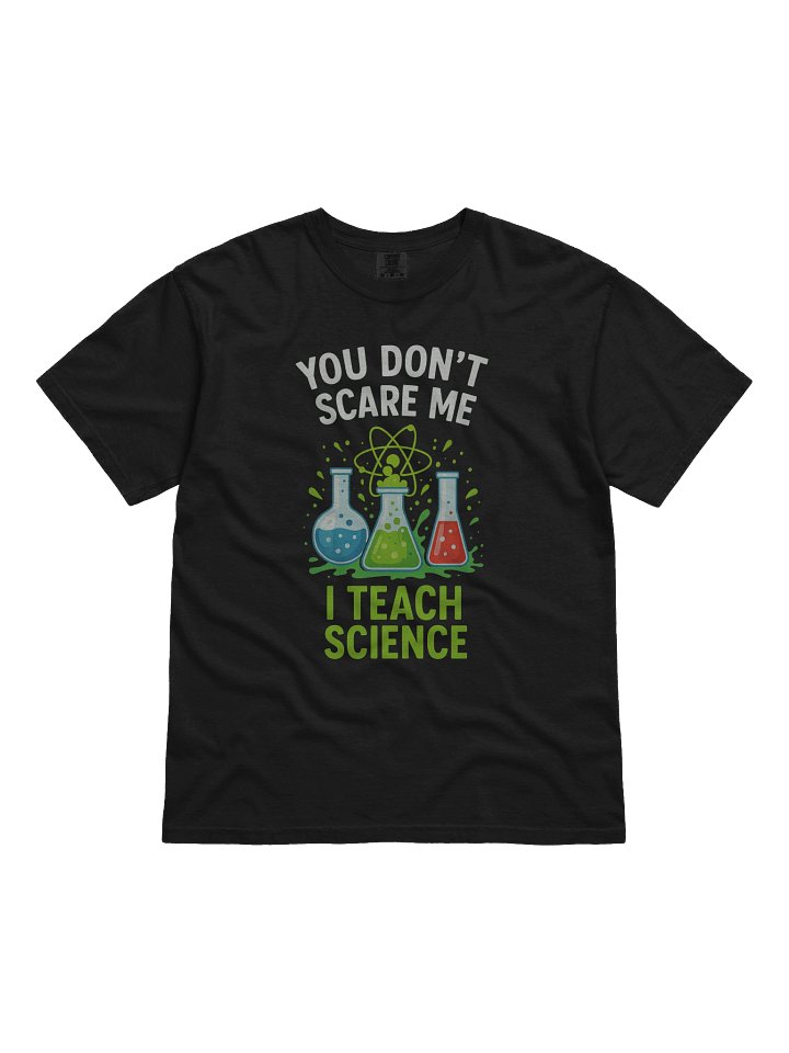 Science Teacher's Colorful Beaker T-Shirt product image (1)