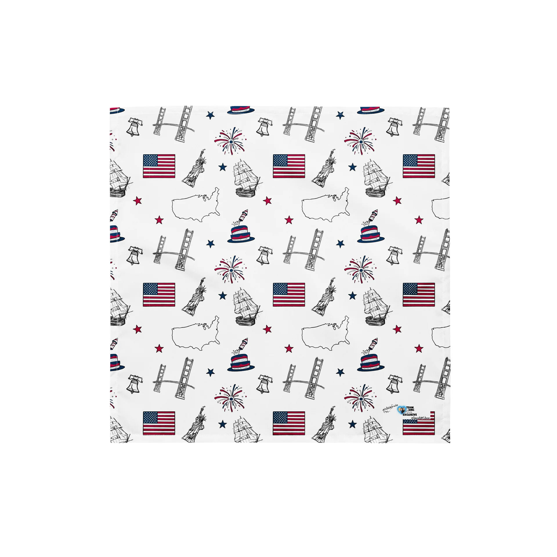 USAnniversary BANDANA product image (1)