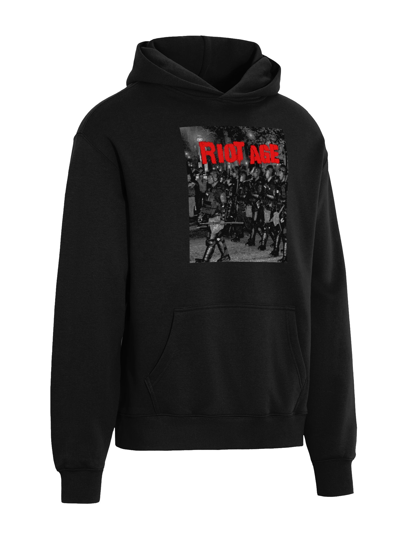 Oversized "Land of the Free" lyric hoodie product image (4)