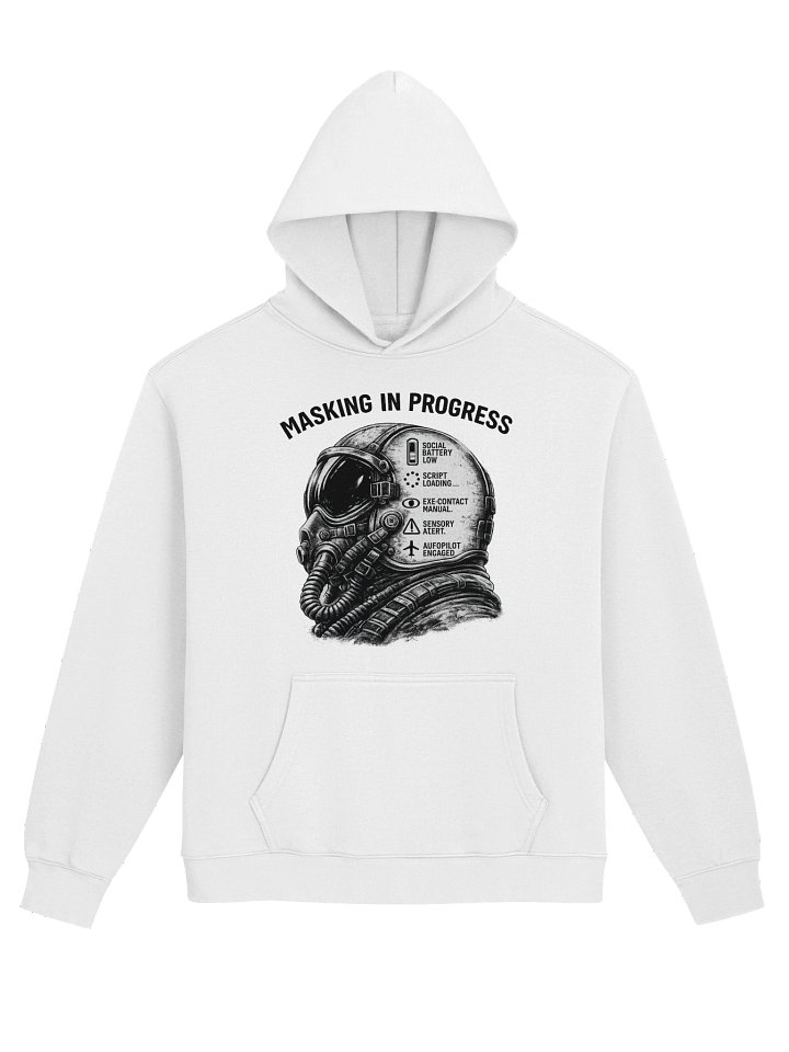 Masking in Progress- Light Colors Hoodie product image (17)
