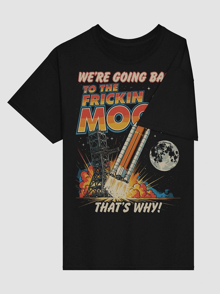 We're Going Back To The Freaking Moon Shirt | Viral Kid CNN Meme product image (1)