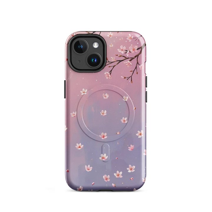 Dreamy Cherry Blossoms Tough Magnetic MagSafe® iPhone® 14, 15, 16, 17, Pro, Pro Max, Plus Cases. product image (2)