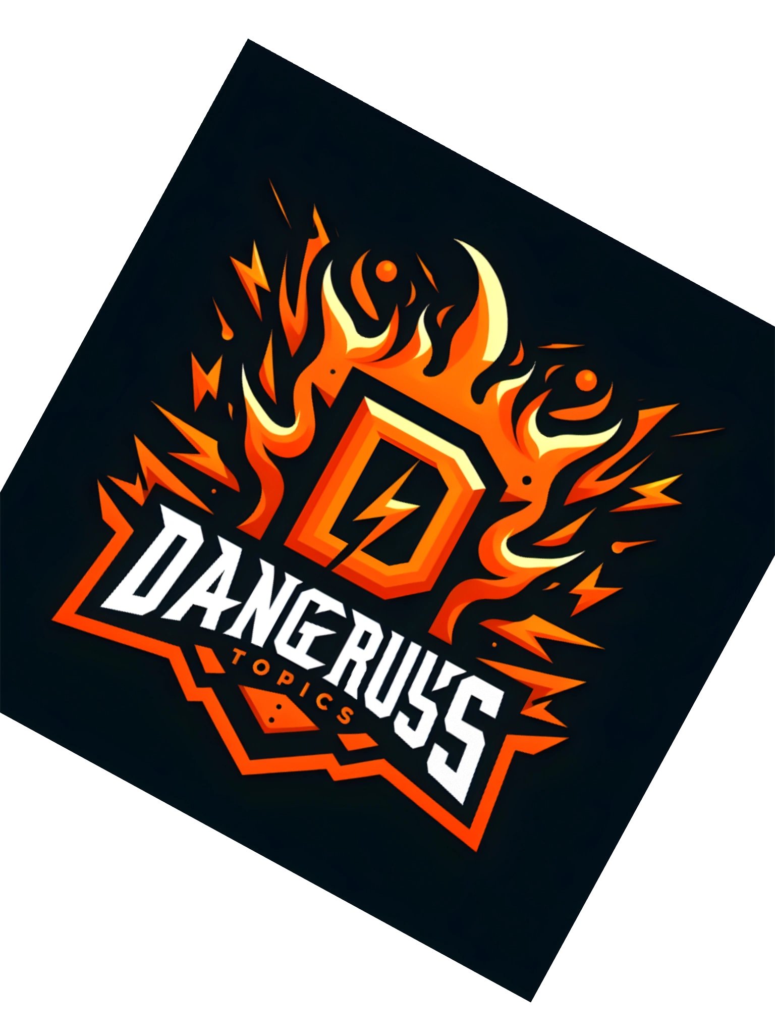 DangeRuss Topics Logo Sticker product image (2)