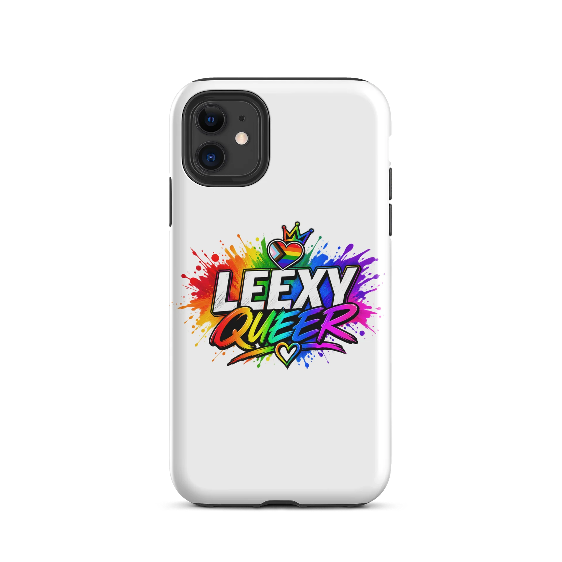 LeexyQueer Rainbow Pride Tough iPhone Case product image (28)