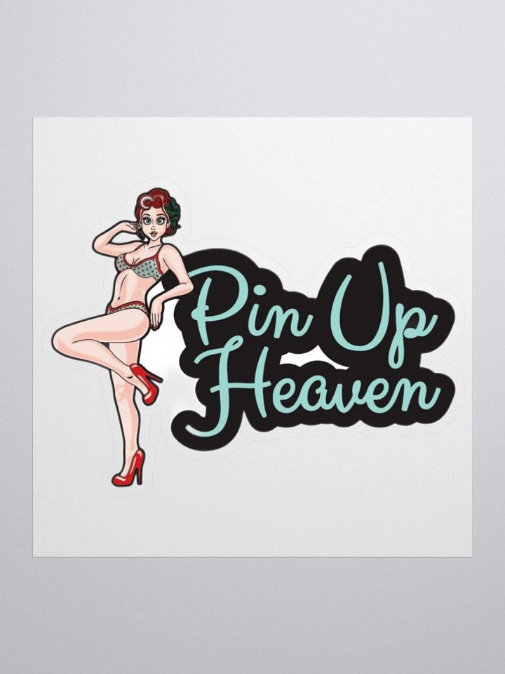 Pin Up Heaven Sticker product image (1)