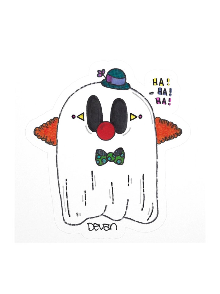Ghost: Clown Sticker product image (1)