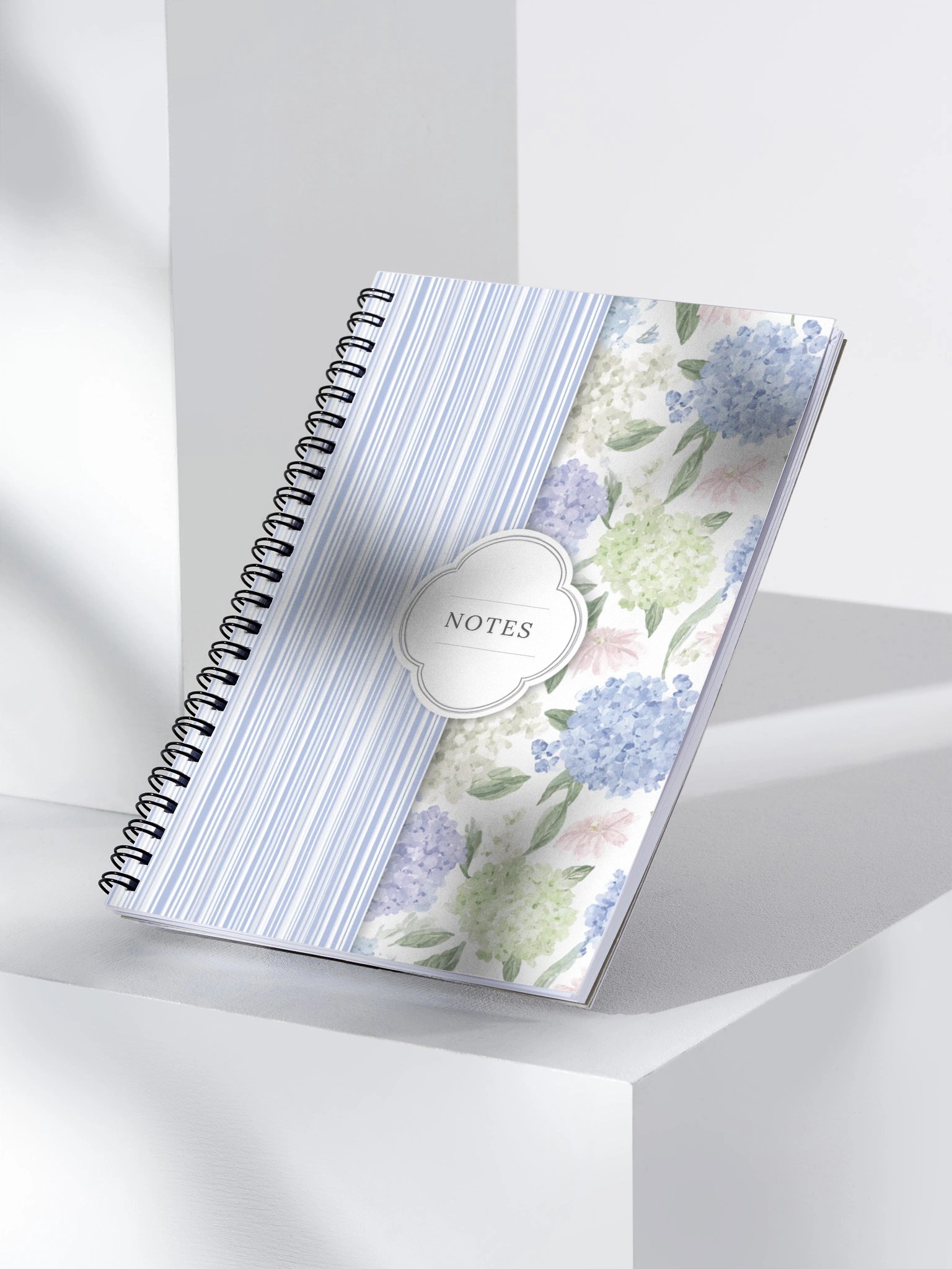Hydrangea Dreams Spiral Notebook product image (3)