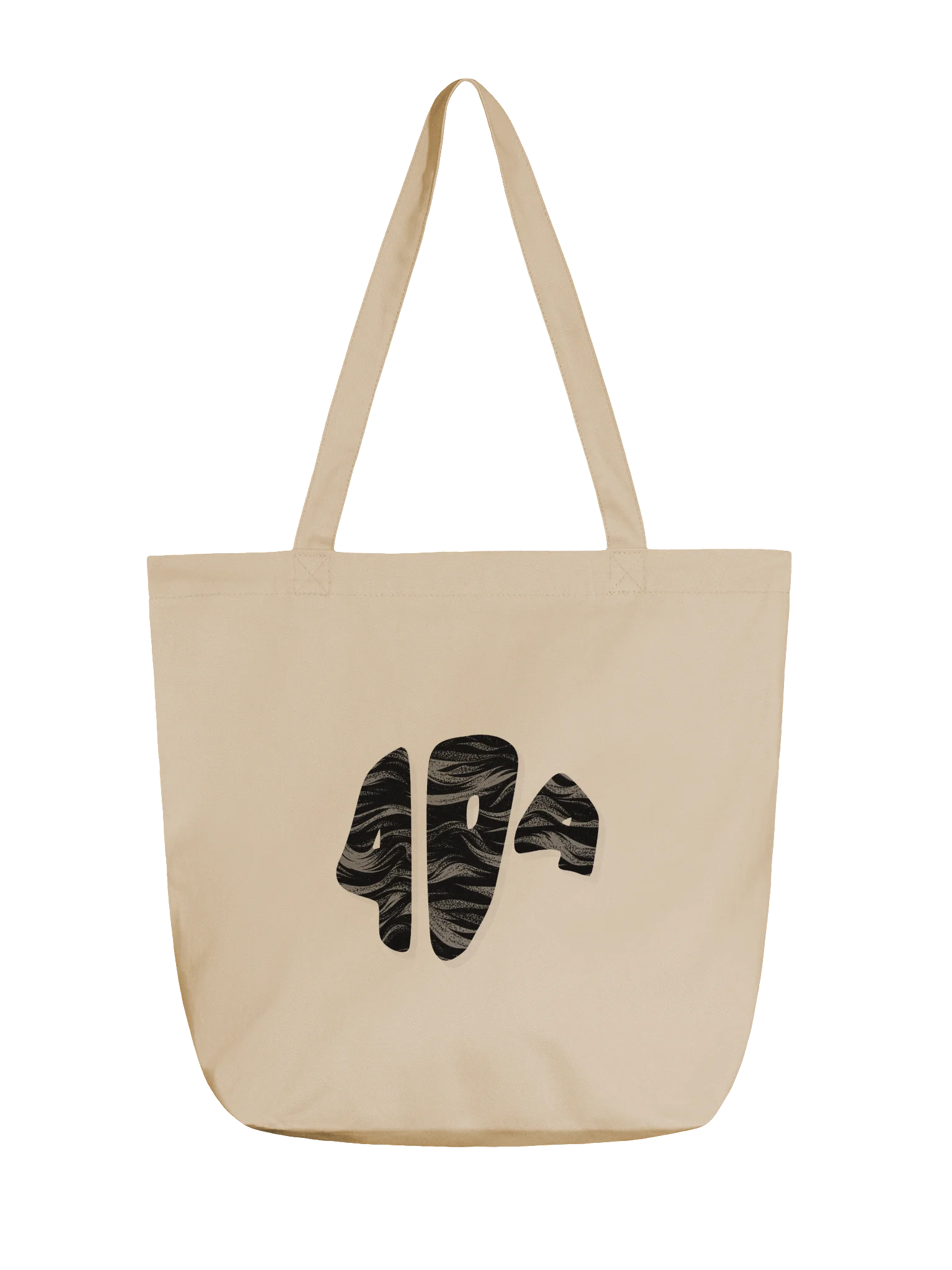404 NOT FOUND GRAPHIC ORGANIC COTTON BAG product image (1)