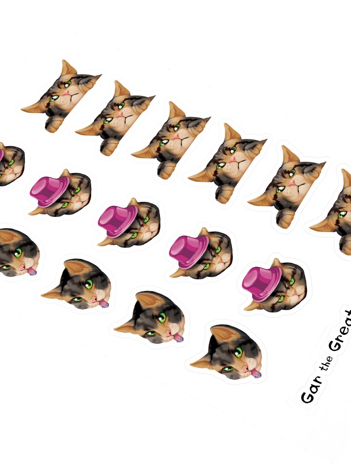 Gar the Great Sticker Sheet product image (2)
