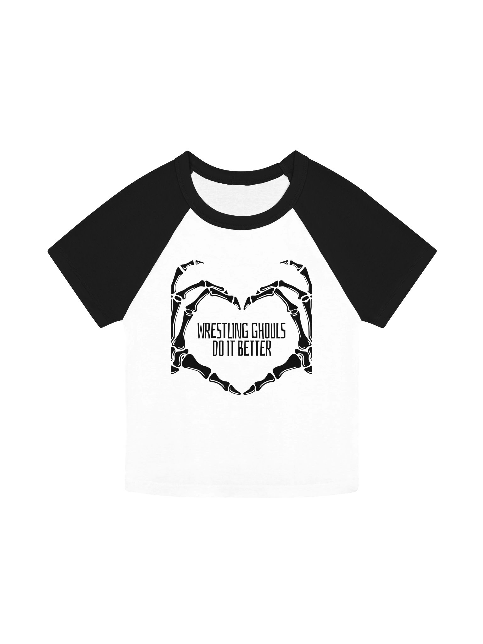 LIMITED EDITION: Wrestling Ghouls Do It Better Baby Tee product image (1)