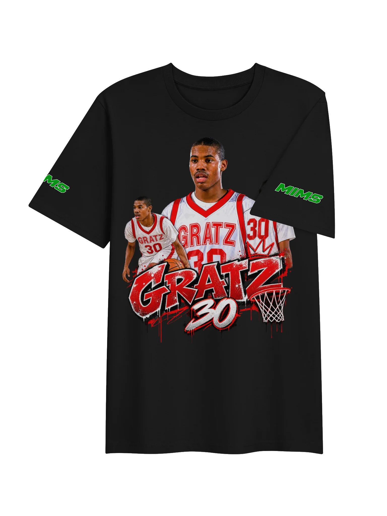 GRATZ 30 Basketball Graffiti Tee product image (8)