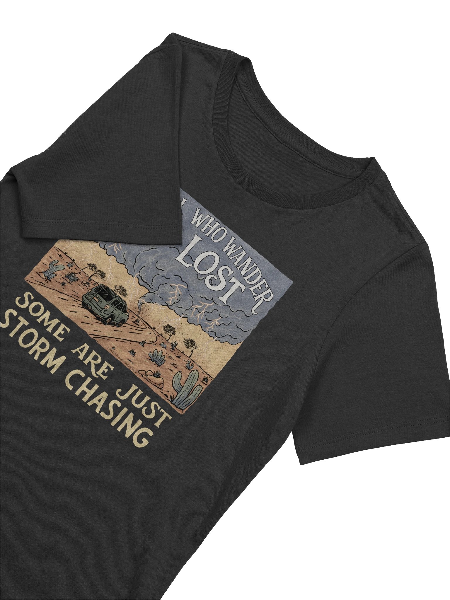 "Some Are Just Storm Chasing" - Women's Relaxed Fit T-Shirt product image (30)