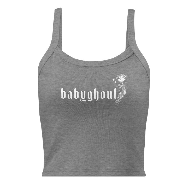 babyghoul ribbed tank product image (1)