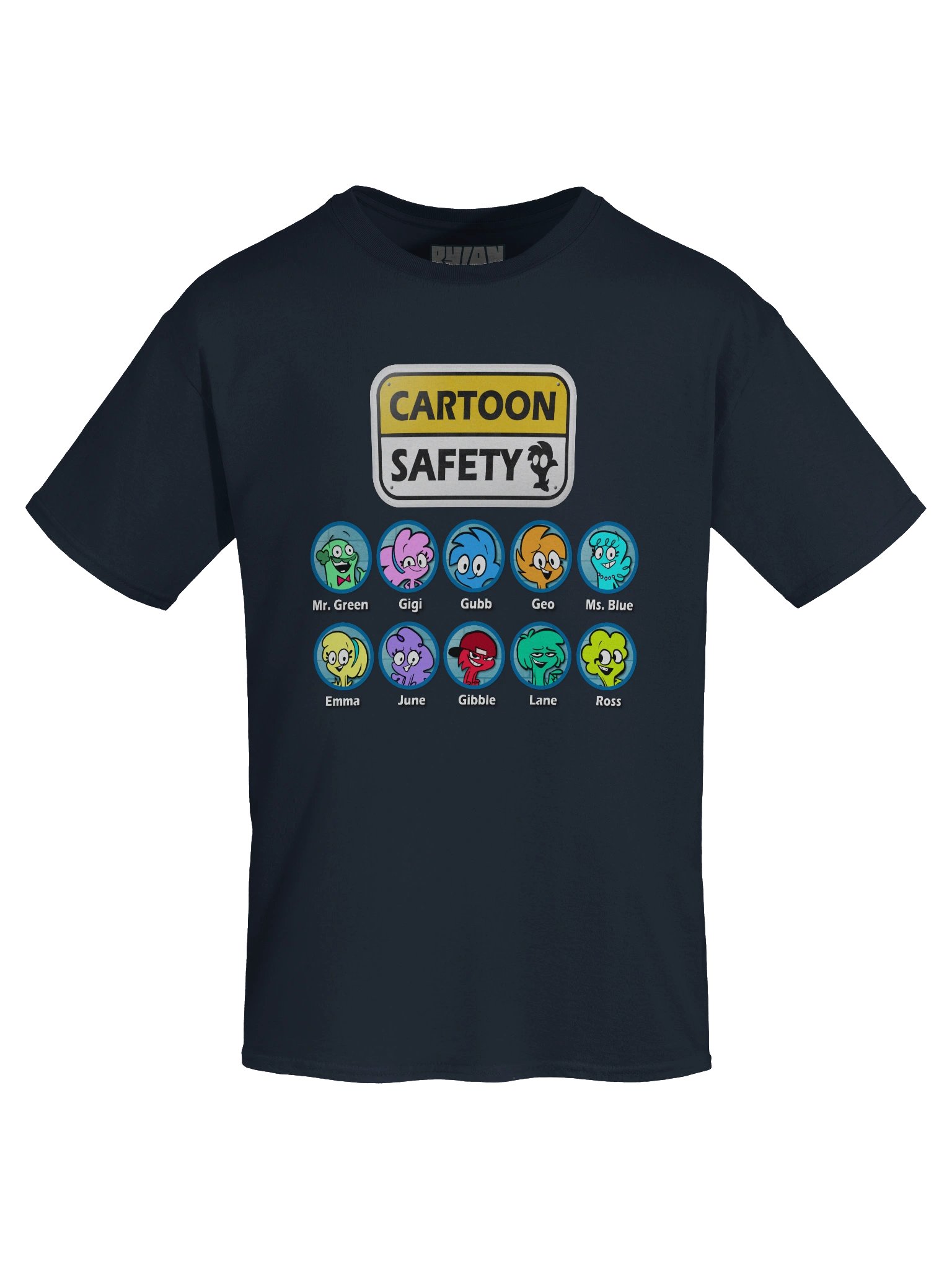 Cartoon Safety - Students and Staff T-Shirt product image (5)
