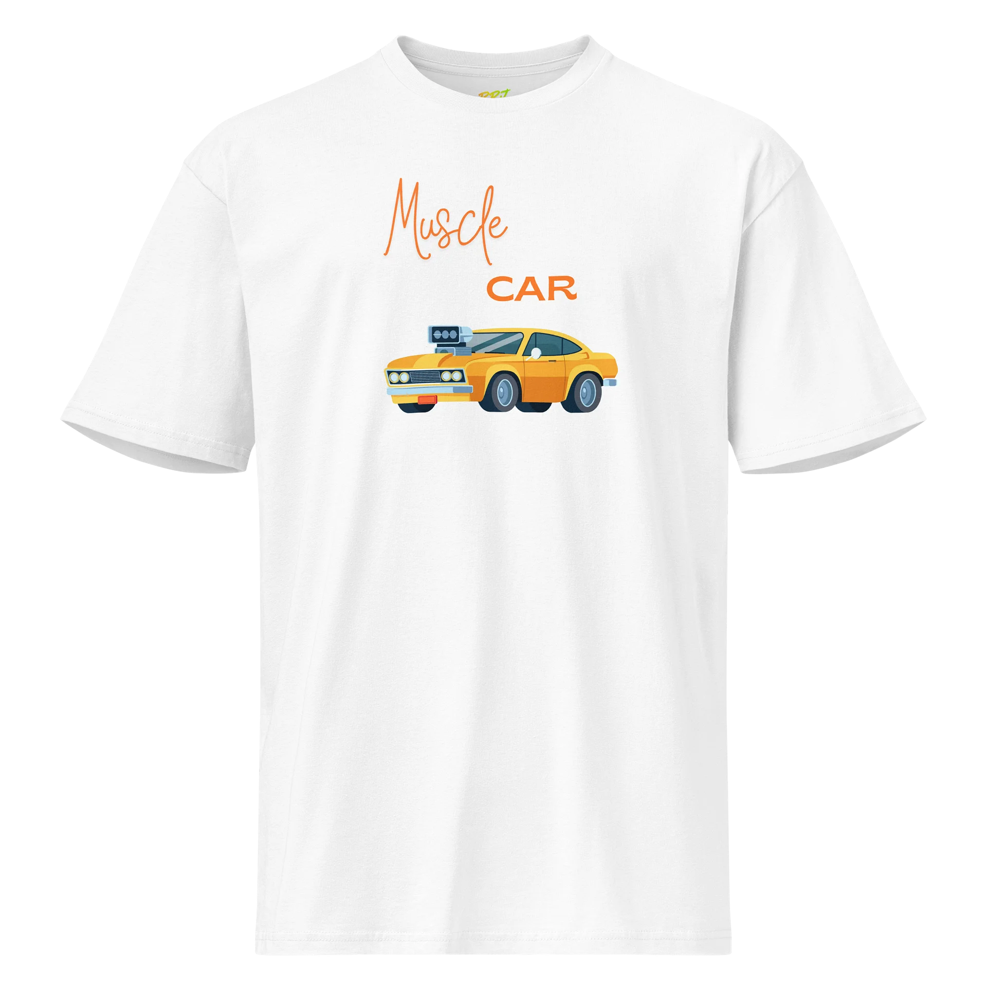Muscle Car White Tee product image (1)