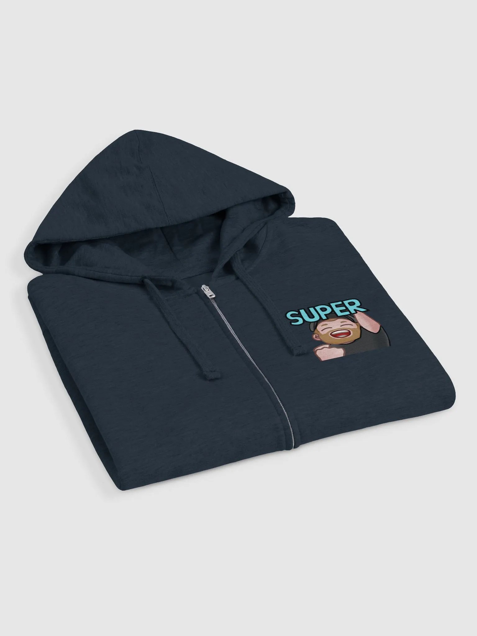 Electrified Super Crew - Signature Series Blue Zip Up Hoodie product image (4)
