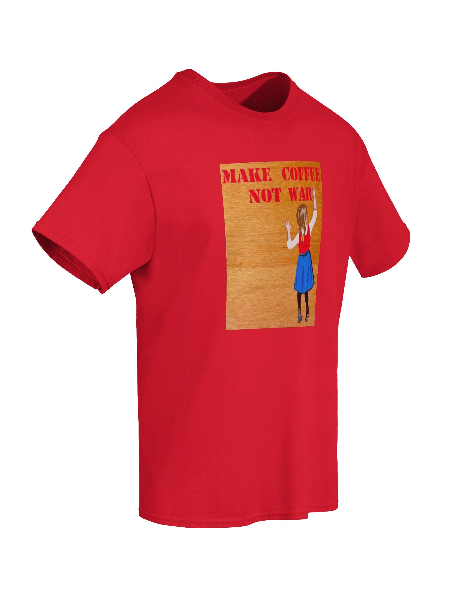 Make Coffee,Not War t-shirt product image (6)