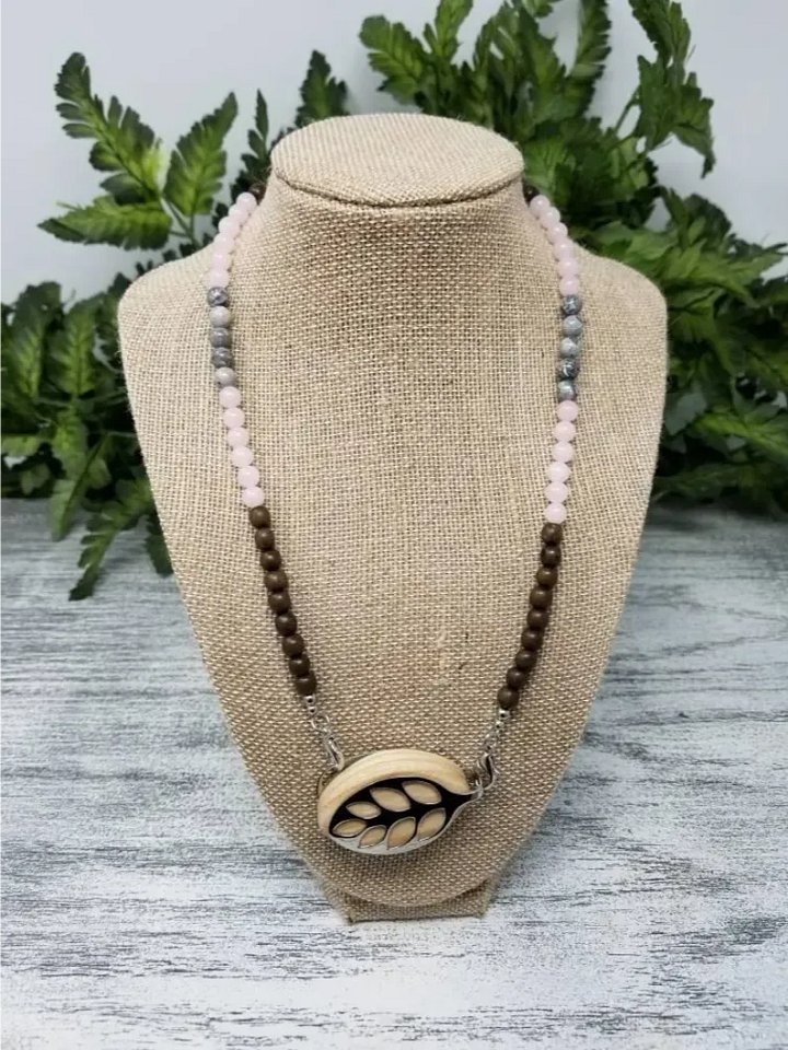 Love Me Too Necklace | Handmade Accessory for Bellabeat Leaf Urban & Ivy product image (1)