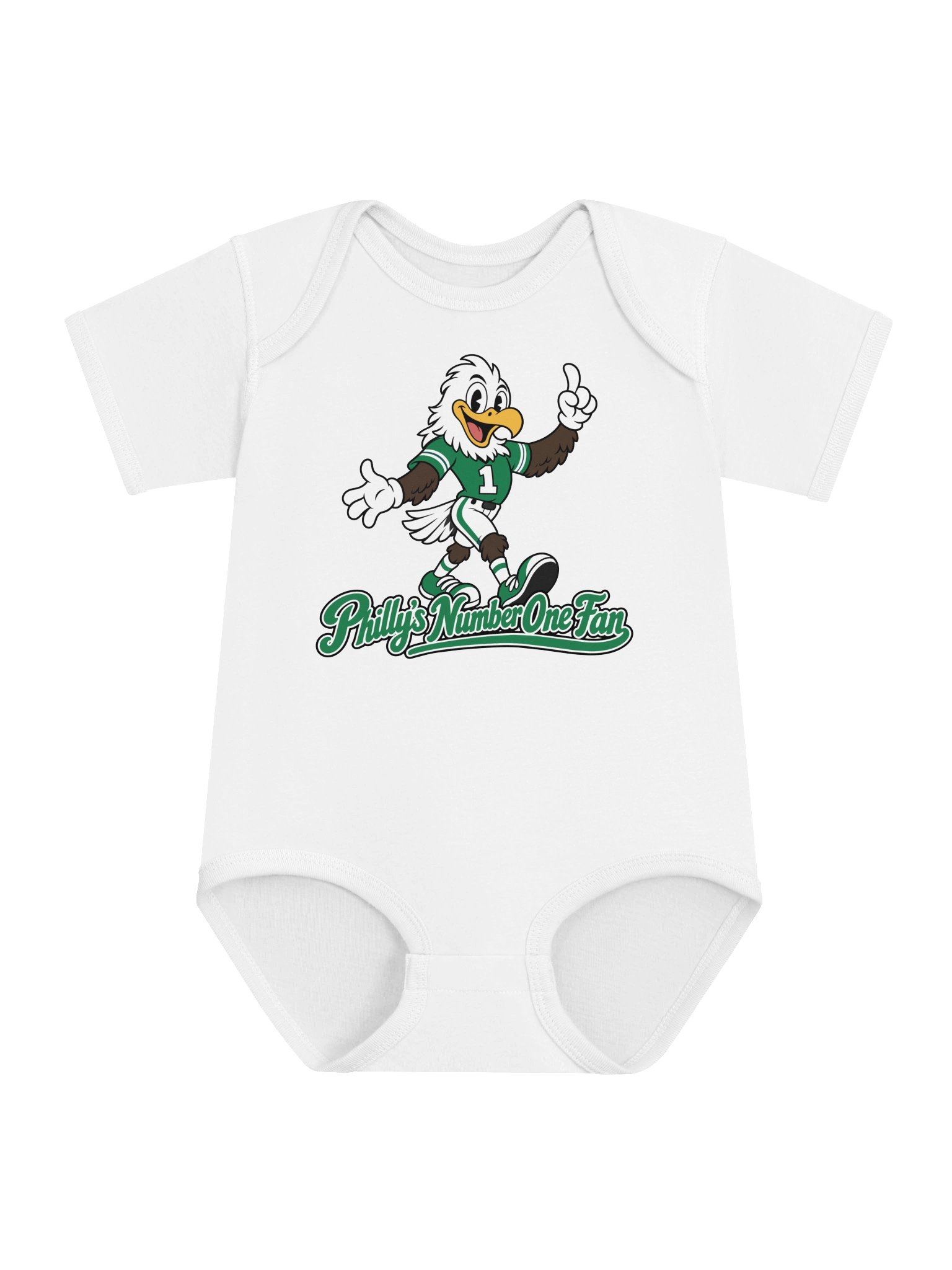 Philly’s Littlest Number One Fan Onesie product image (1)