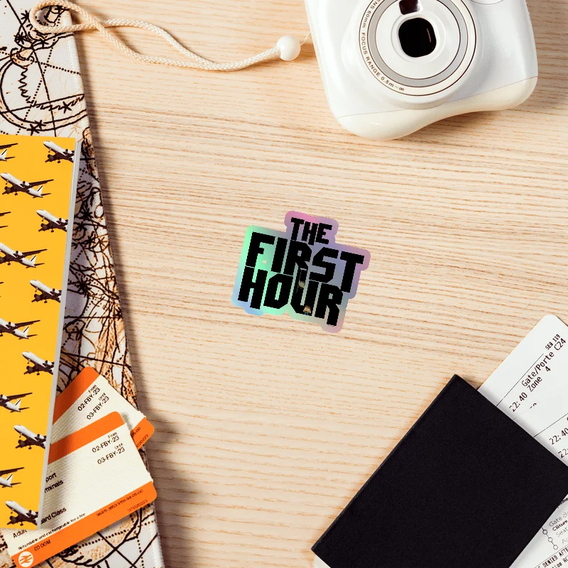 The First Hour Holographic Sticker product image (3)