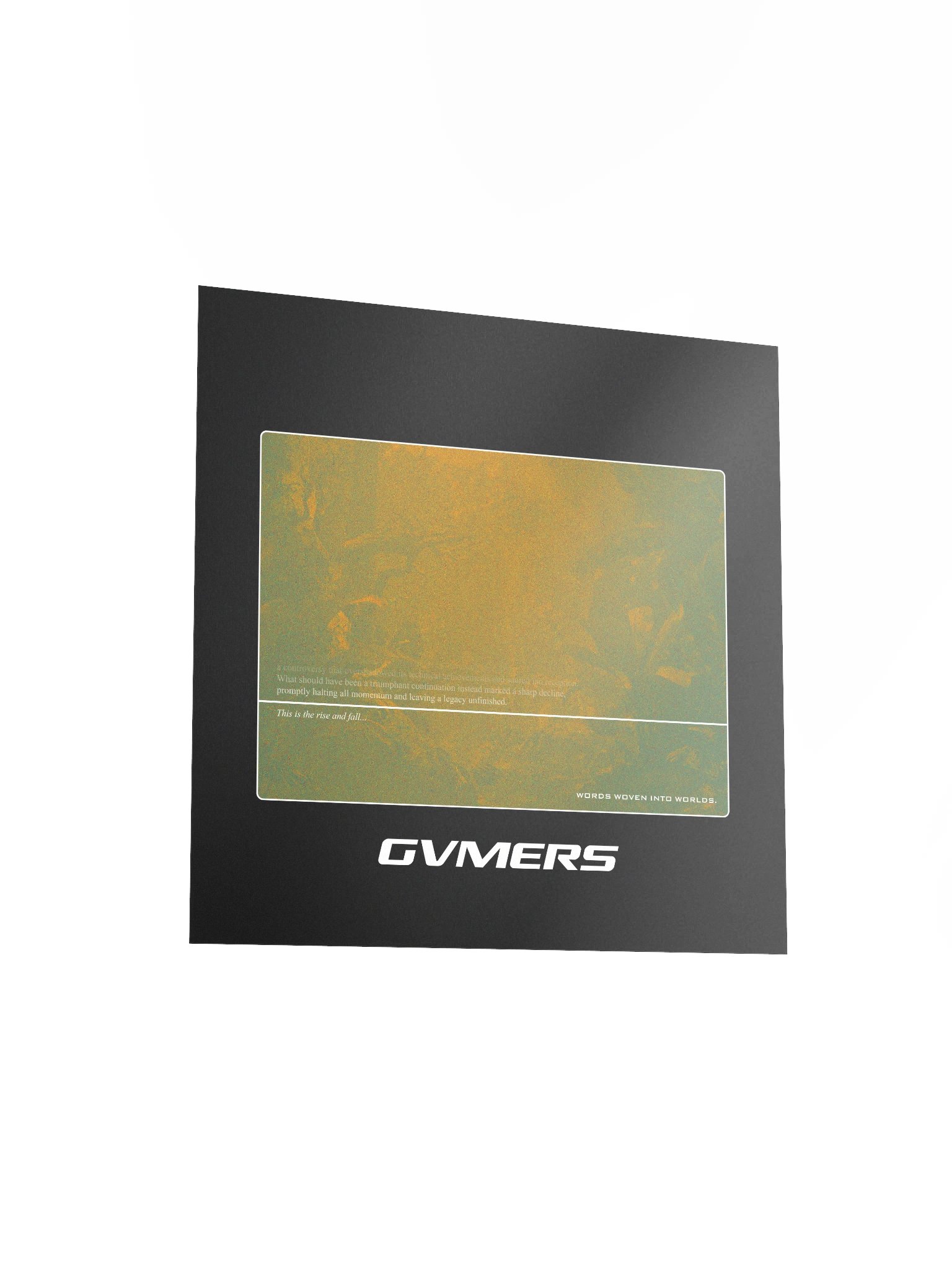 GVMERS Writing Poster product image (3)