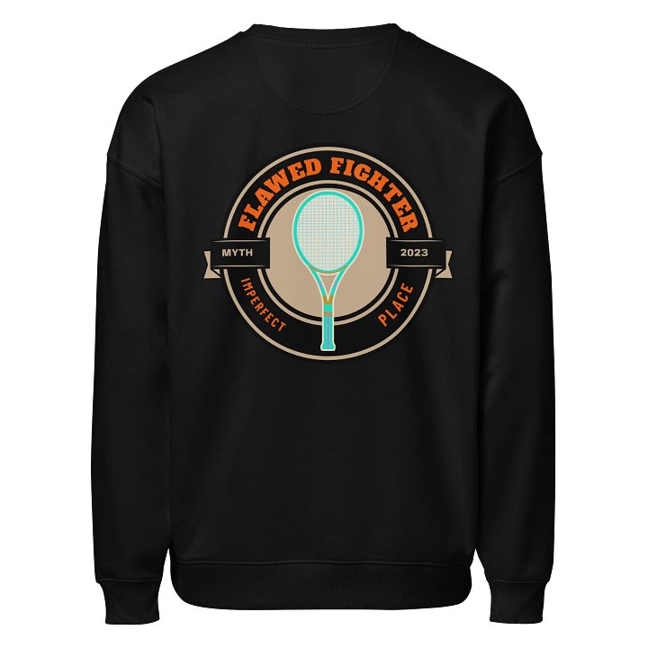 Mythical Tennis Emblem Organic Sweatshirt product image (2)