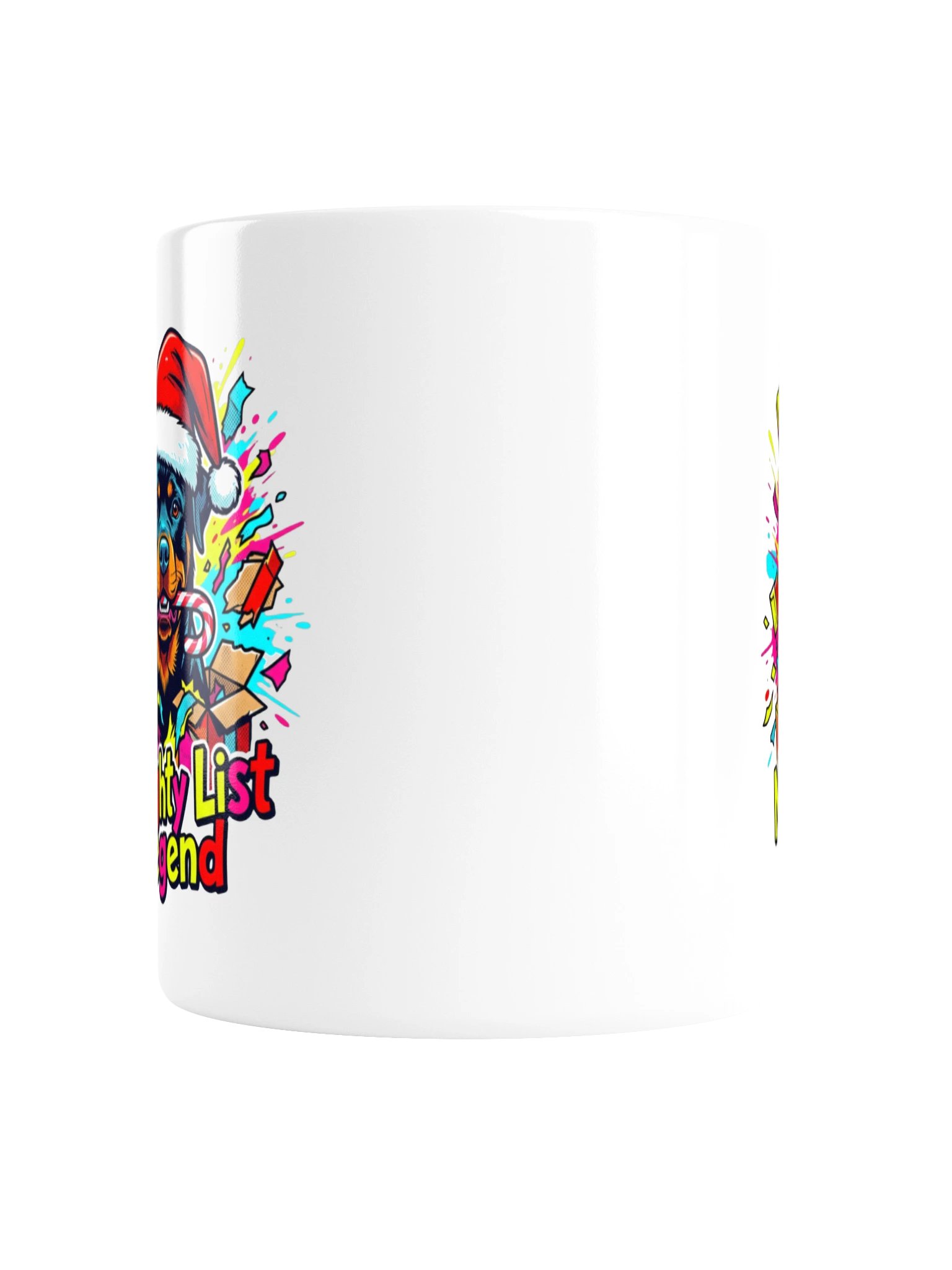 Naughty List Rottweiler Mug product image (2)