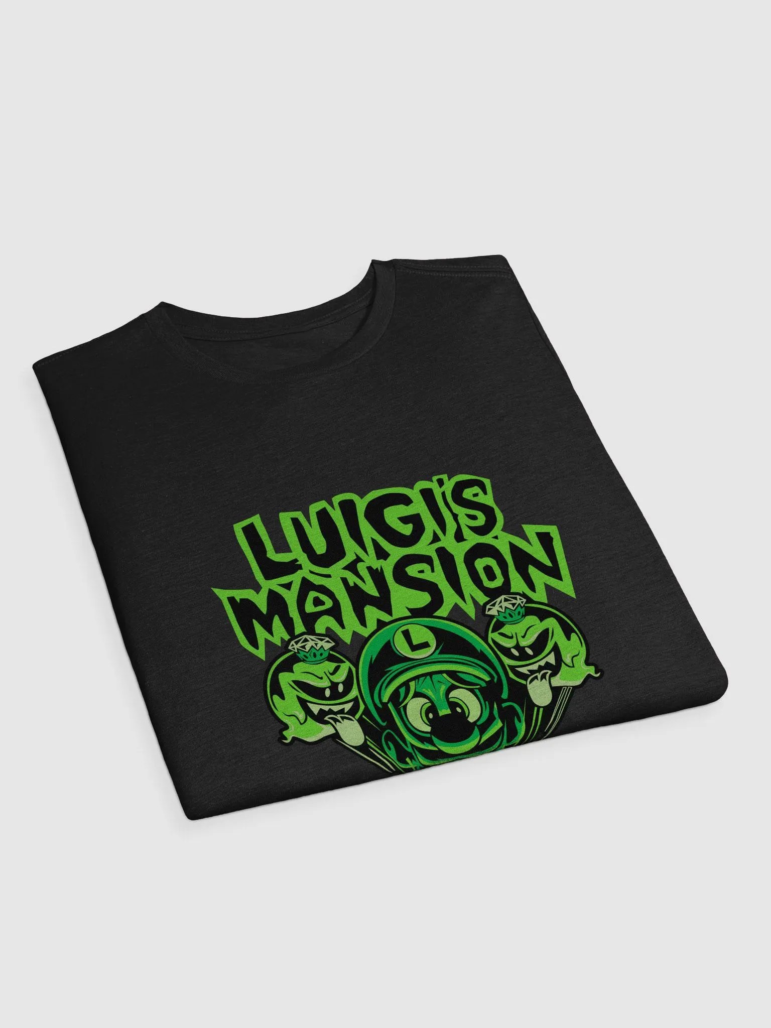 Luigi's Mansion plain shirt product image (3)