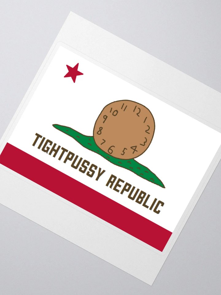 Tightpussy Republic Sticker product image (4)