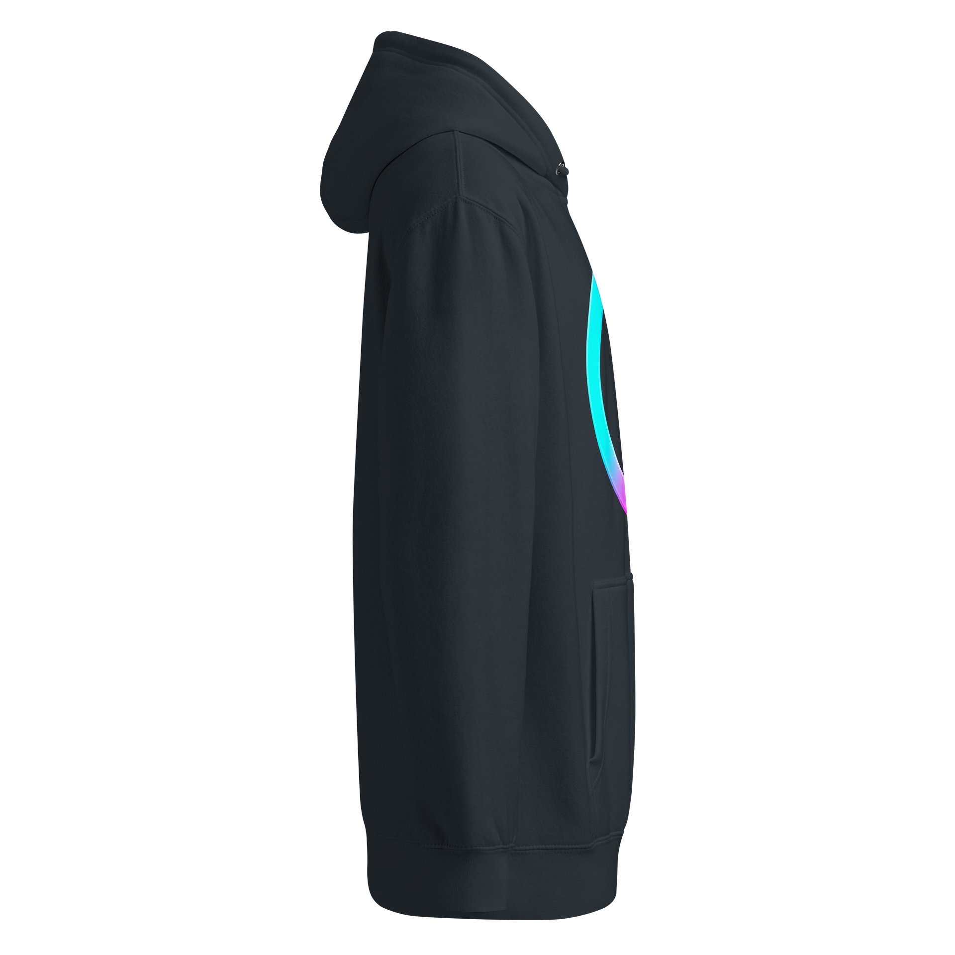 Neon Rainbow Number 1 Hoodie product image (4)