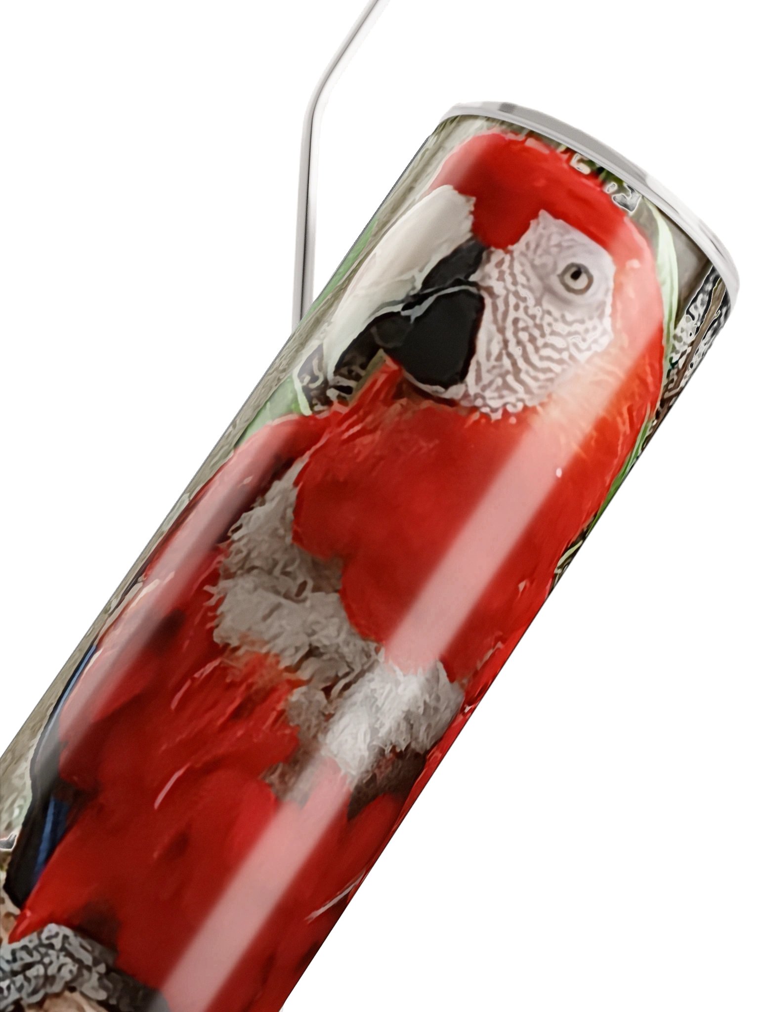 Vibrant Parrot Stainless Steel Tumbler product image (4)