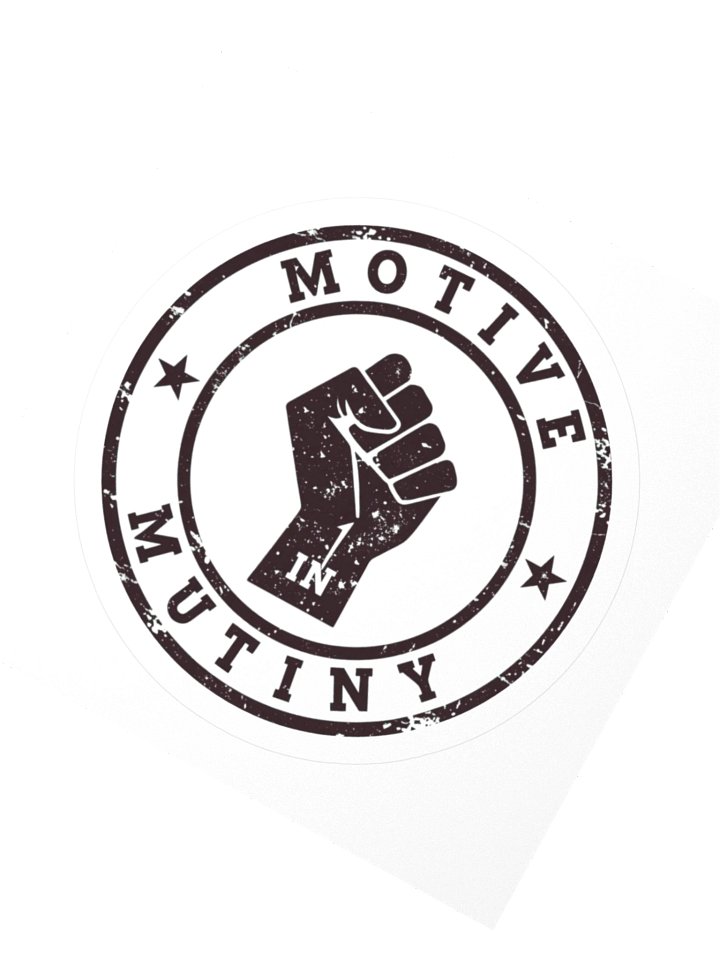 The Mutiny Emblem – Official Logo Sticker product image (2)