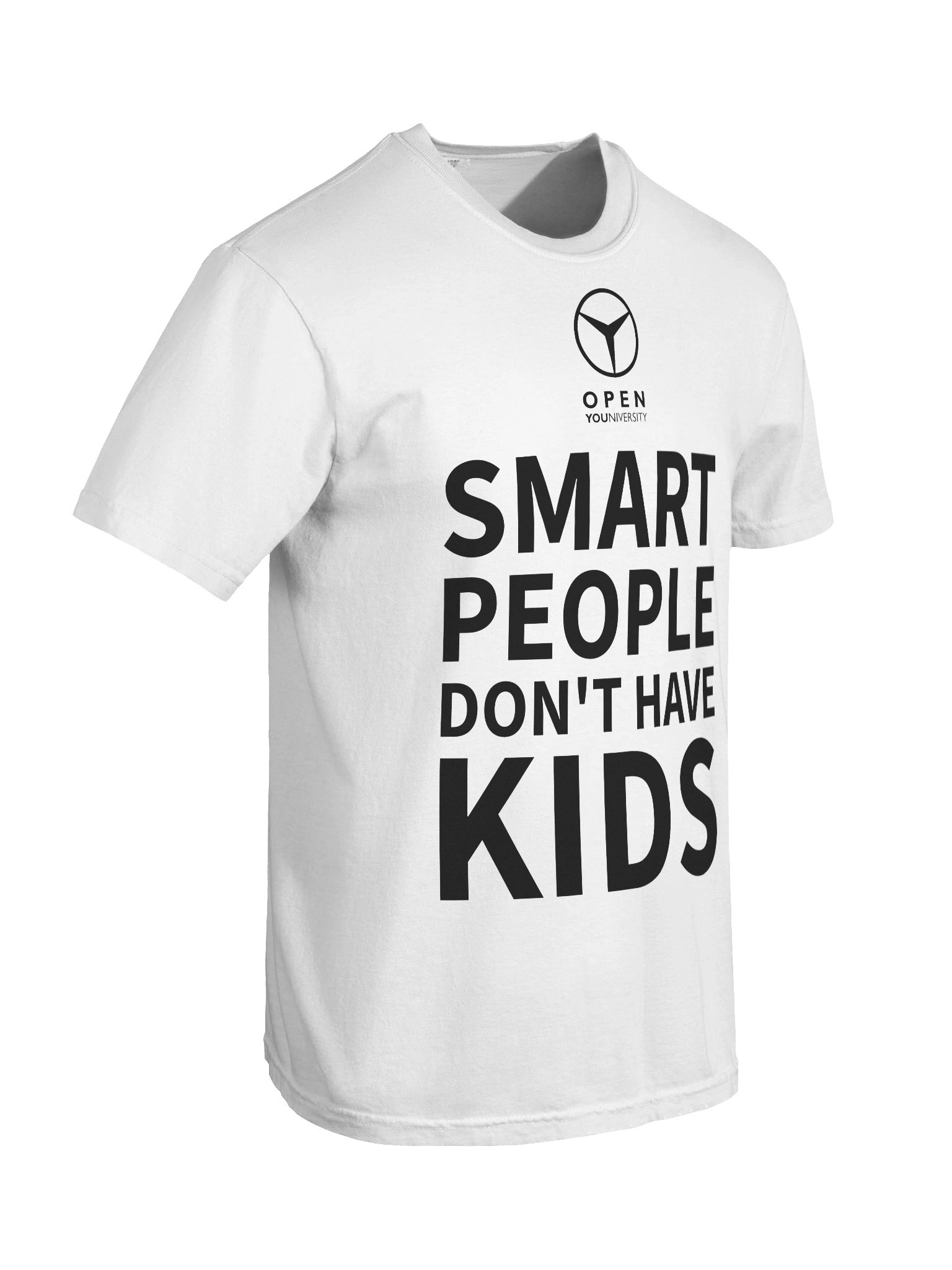 SMART PEOPLE DON'T HAVE KIDS- white version product image (8)