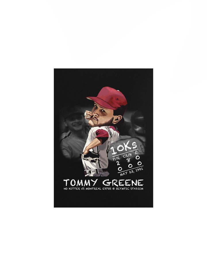 Tommy Greene No-Hitter Art Print product image (1)